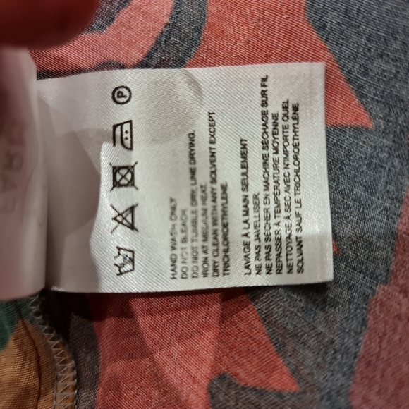 FARM RIO ANTHROPOLOGIE WRAP DRESS PETITE SIZE XS NWT - Picture 7 of 8